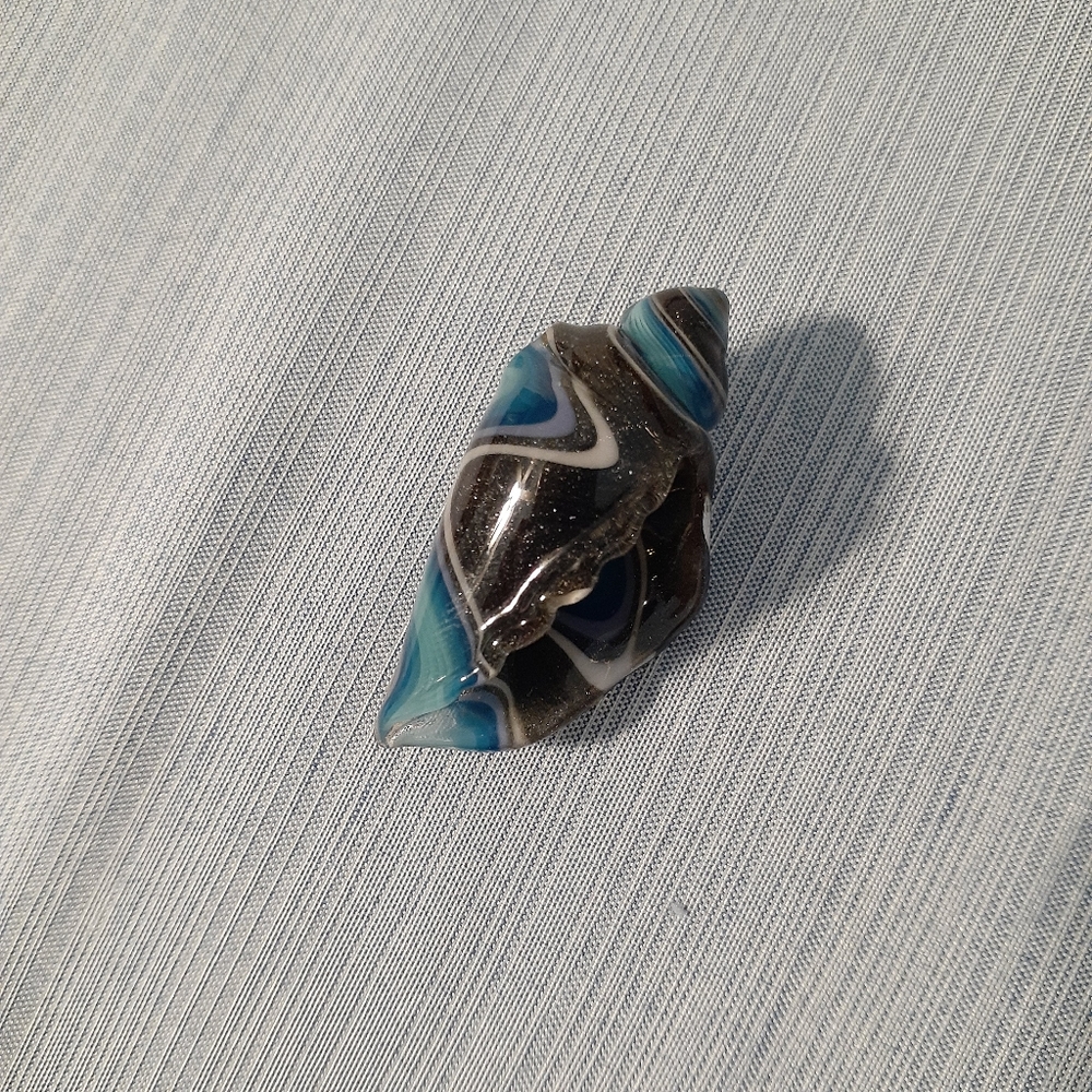 Glass Seashell Pendant